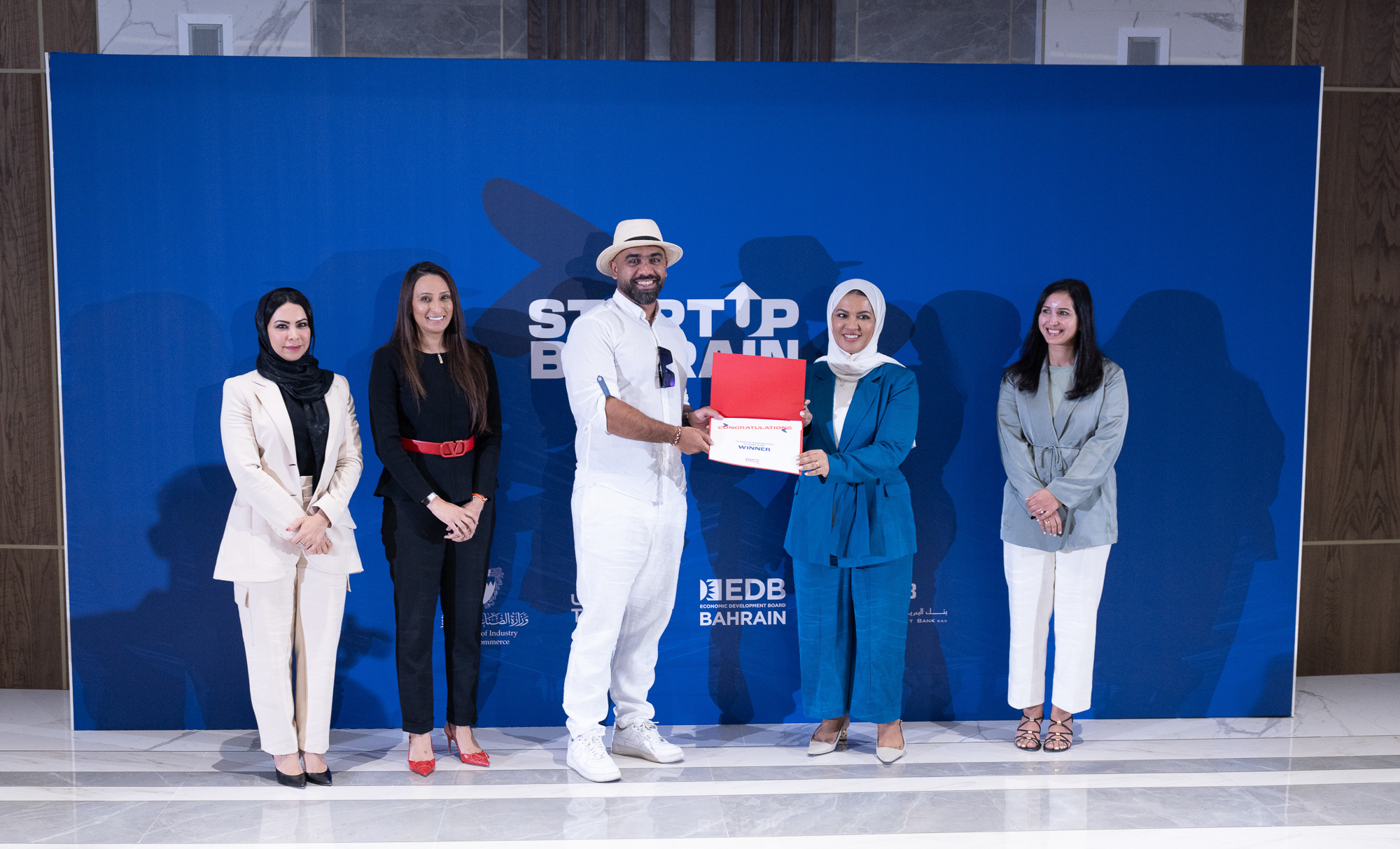 Four local startups shine in the spotlight at the seventh edition of StartUp Bahrain Pitch event, with Kashta Tours crowned as the winner